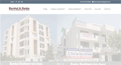 Desktop Screenshot of hariombhawan.com